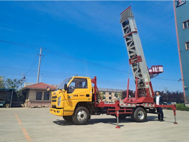 霞山常年租赁32米云梯车